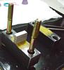 Arranging the Strips of metal onto the Mokume Billet Clamp